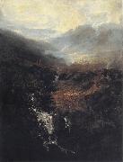 J.M.W. Turner Morning amongst the Coniston Fells painting